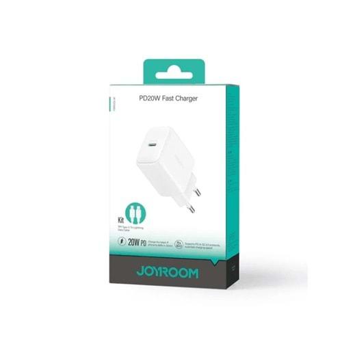 JOYROOM TCF20 20W HIZLI ŞARJ SETİ TYPE-C TO LIGHTNING