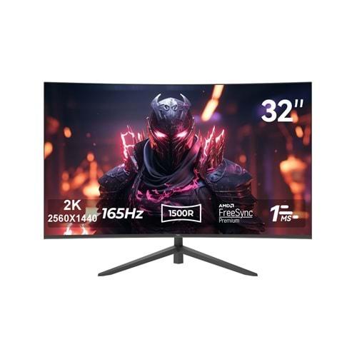 NPC 31.5 MZ320K-V CURVED VA PANEL 165HZ 2560 x 1440 QHD 2K GAMING MONITOR 1MS