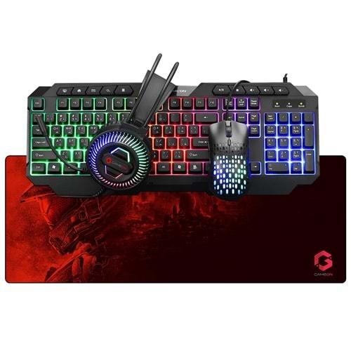 GAMEON CYPHER XL AYDINLATMALI USB GAMING COMBO SET
