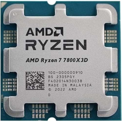 AMD RYZEN7-7800X3D 4.2GHz 96MB 120W AM5 TRAY