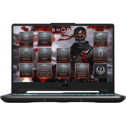 ASUS TUF A15 FA506NCG-HN286 Ryzen7-7445HS 16 GB RAM 512GB SSD 15.6