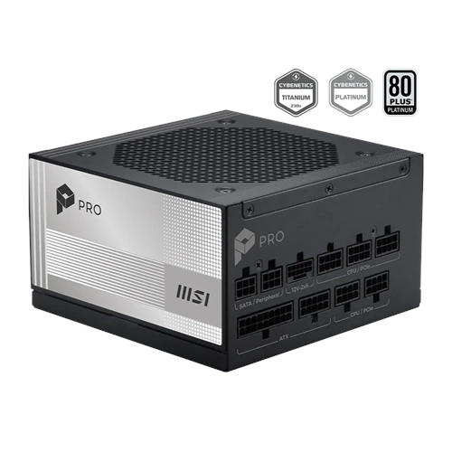 MSI PSU PRO A850PL PCIE5 850W 80+ Platinium Full Modüler Güç Kaynağı