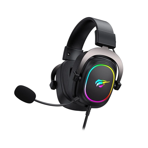 HAVİT GAMENOTE H2002P RGB 7.1 USB MİKROFONLU SİYAH GAMİNG KULAKLIK