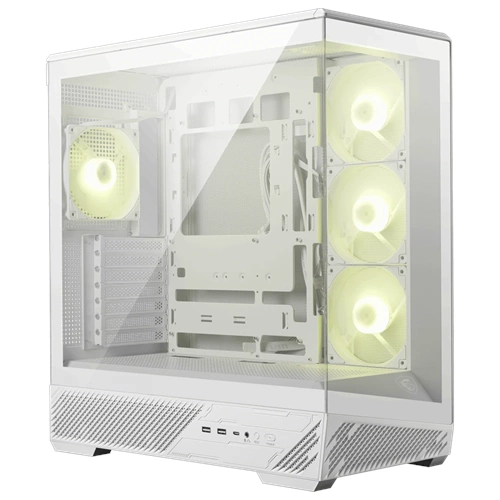 MSI MAG PANO 130R PZ WHITE 4 x ARGB Fan USB 3.2 ATX Tower Gaming (Oyuncu) Kasa