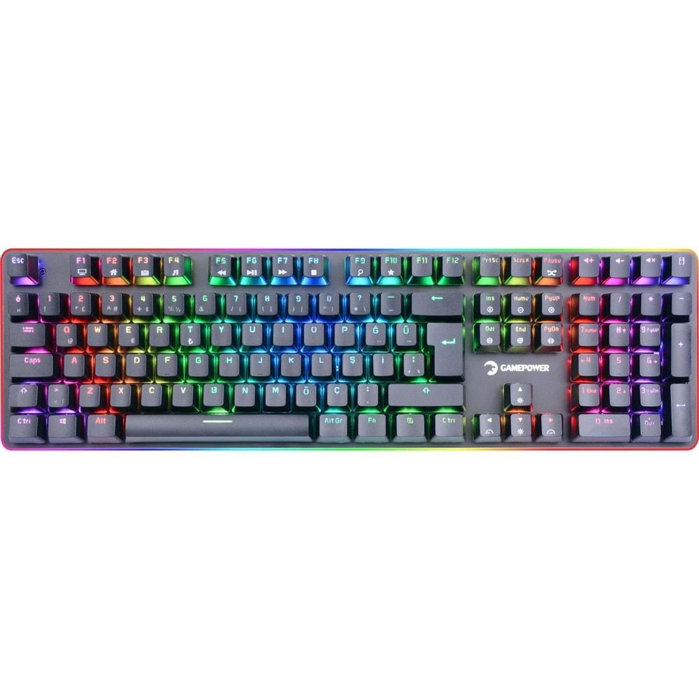 GAMEPOWER SABER RGB MEKANIK KLAVYE