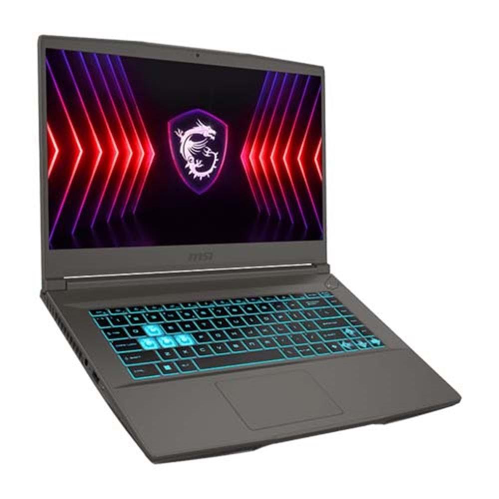 MSI THIN A15 B7UCX AMD RYZEN 5-7535HS 16 GB RAM 512GB SSD 15.6 INCH FHD 144Hz NVIDIA 4GB RTX2050 DOS