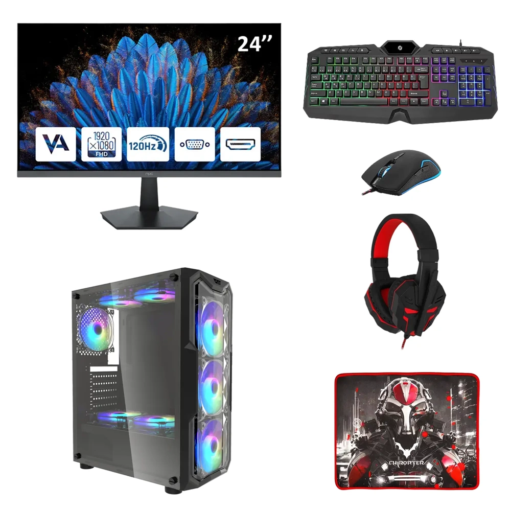 LANSMAN GAMING BUNDLE AMD RYZEN 5-5500 16 GB RAM 8 GB RTX3050 512 GB SSD 650W