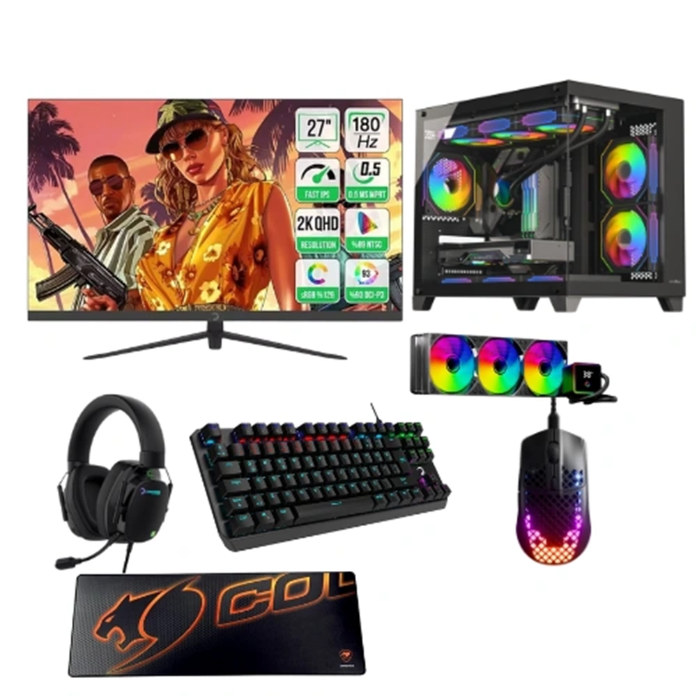 LANSMAN GAMING BUNDLE AMD RYZEN7-9700X 32 GB DDR5 RAM 16GB RTX5070Ti 1TB SSD 850W