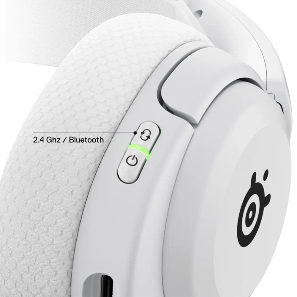 Steelseries Arctis Nova 5 Kablosuz Beyaz Wireless Bluetooth Gaming Kulaklık
