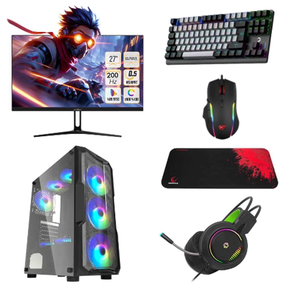 LANSMAN GAMING BUNDLE I7-12700KF 32 GB RAM 1 TB SSD RTX 5060Ti 650W