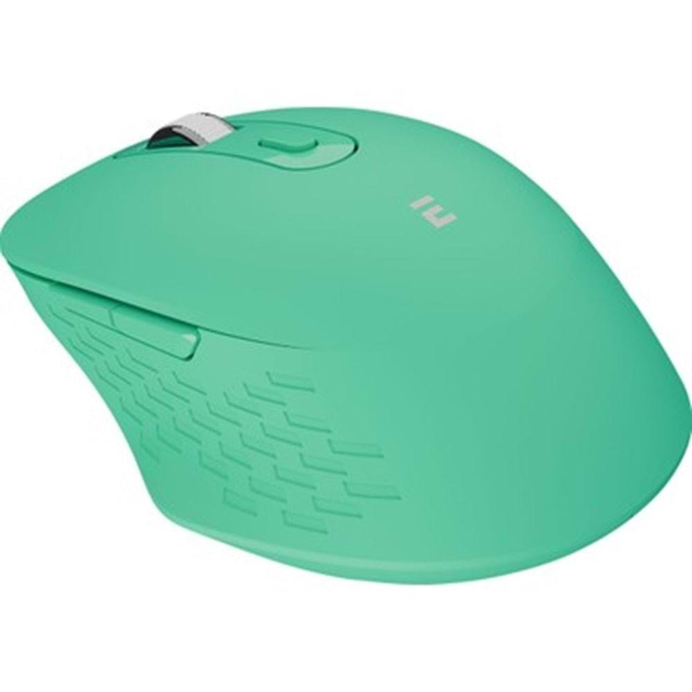 EVEREST SM-BT09 USB YEŞİL 2İN1 BLUETOOTH VE2.4 GHZ KABLOSUZ MOUSE