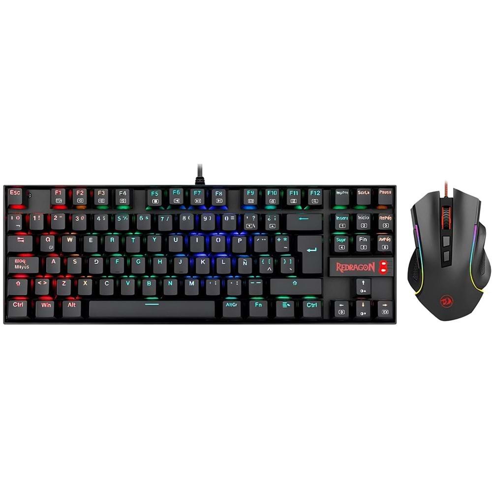 REDRAGON K552-RGB-BA COMBO KLAVYE MOUSE SET