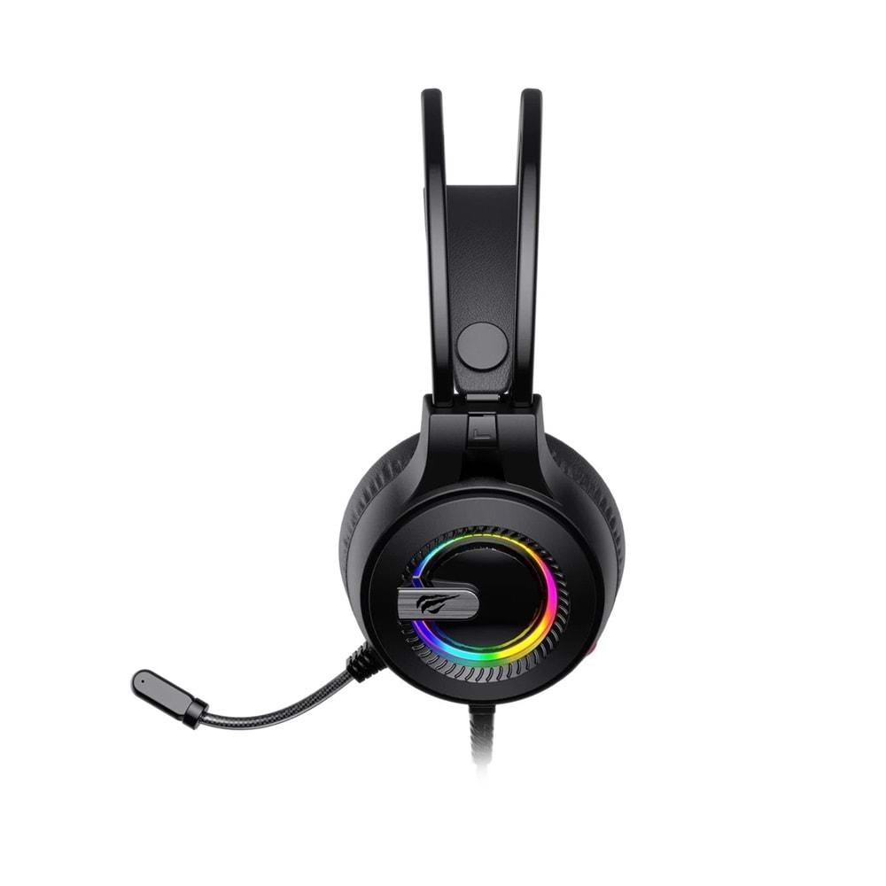 GAMENOTE H2040D SIYAH KULAKLIK GAMING RGB