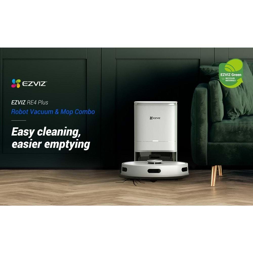 EZVIZ RE4 PLUS ROBOT SÜPÜRGE MOP