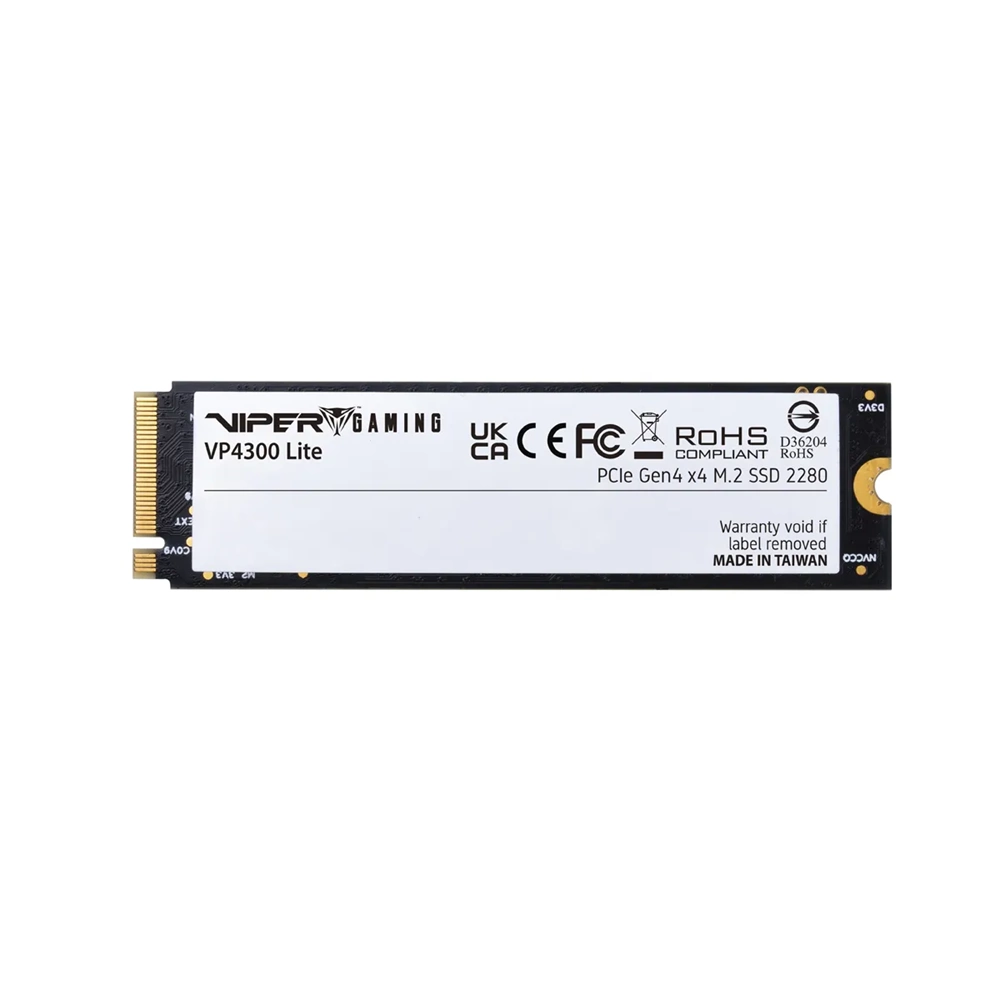 Patriot Viper VP4300 Lite Gaming SSD 500GB 7000/4000MB/s Gen4x4 NVMe M.2