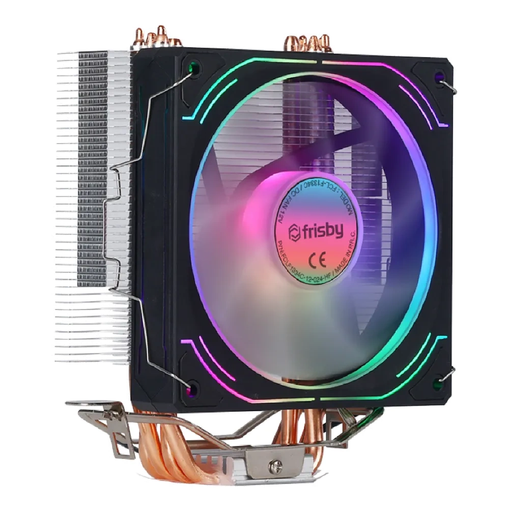 FRISBY FCL-F1334C RGB 120mm AMD/INTEL Bakır Borulu Kule Tipi İşlemci Soğutucu