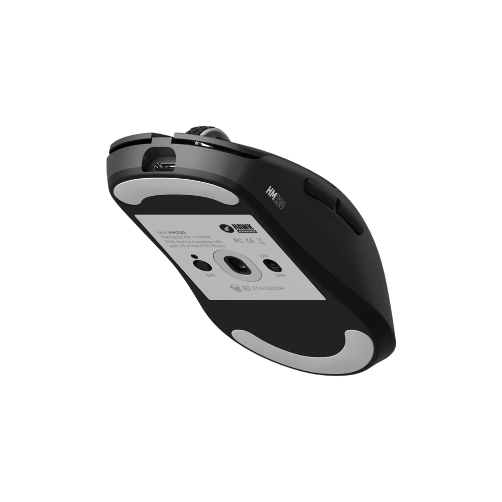 HAWK HM220 SİYAH 1K HZ 1200 DPI TRI-MODE KABLOSUZ GAMING MOUSE