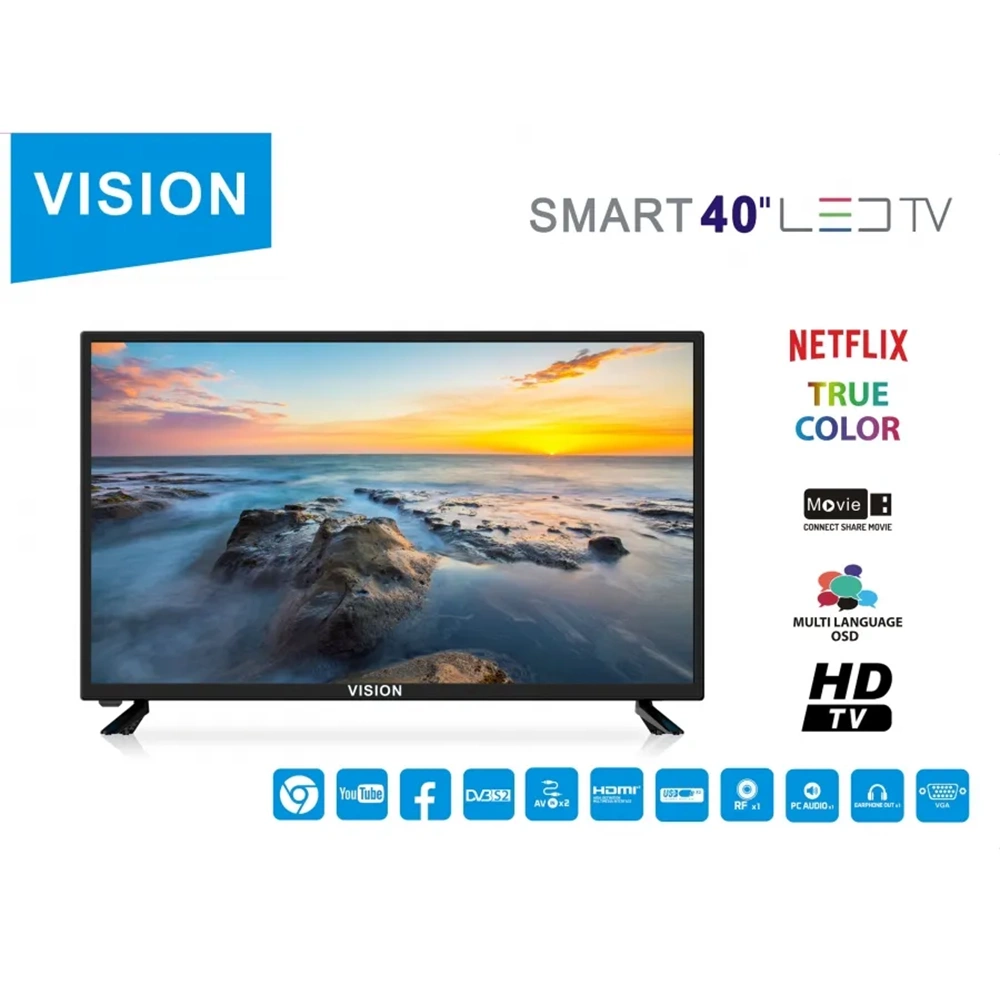 VISION CYHD500 40 INCH SMART LED TV