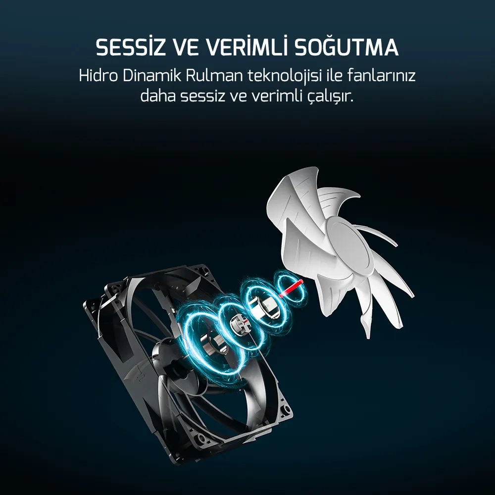 GAMEPOWER SKADI V2 360 AIO RGB LGA1700/AM5 Uyumlu Sıvı Soğutucu