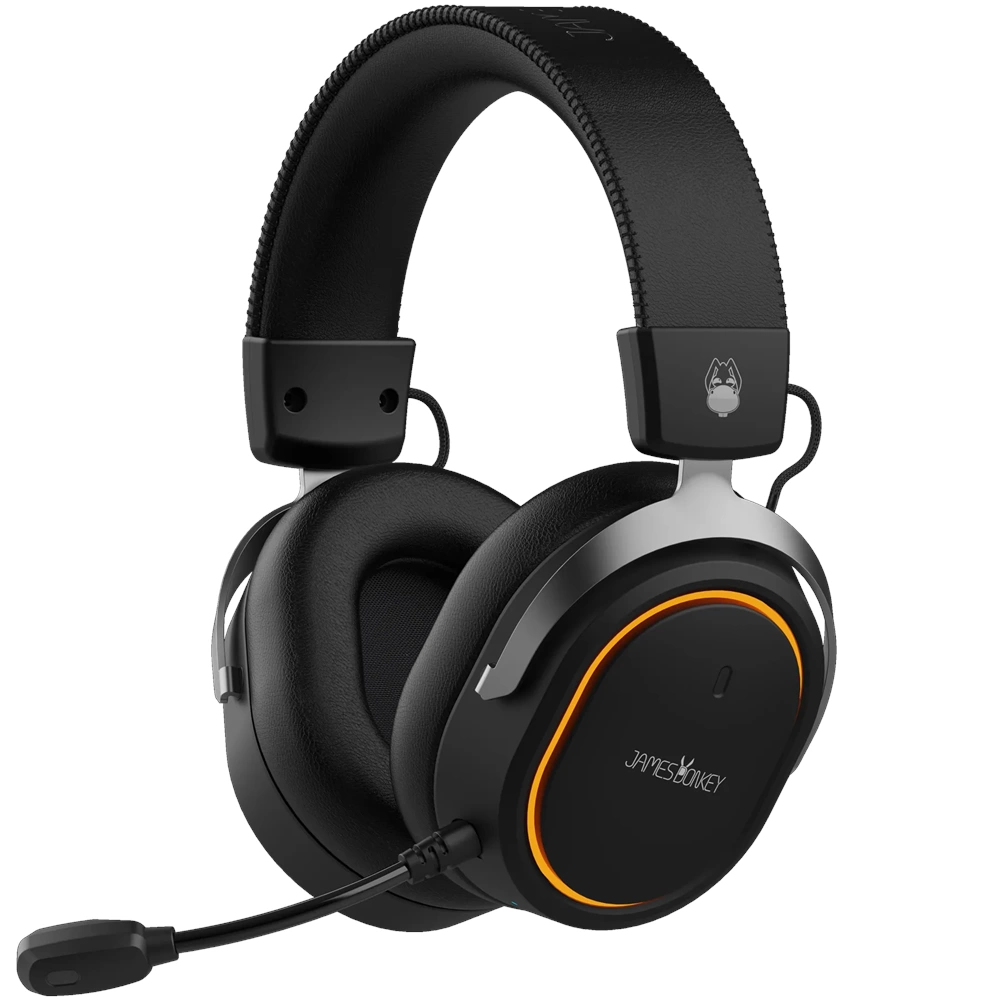 James Donkey 830 Triple Mode (Bluetooth/Wireless/USB) Gaming Kulaklık Siyah