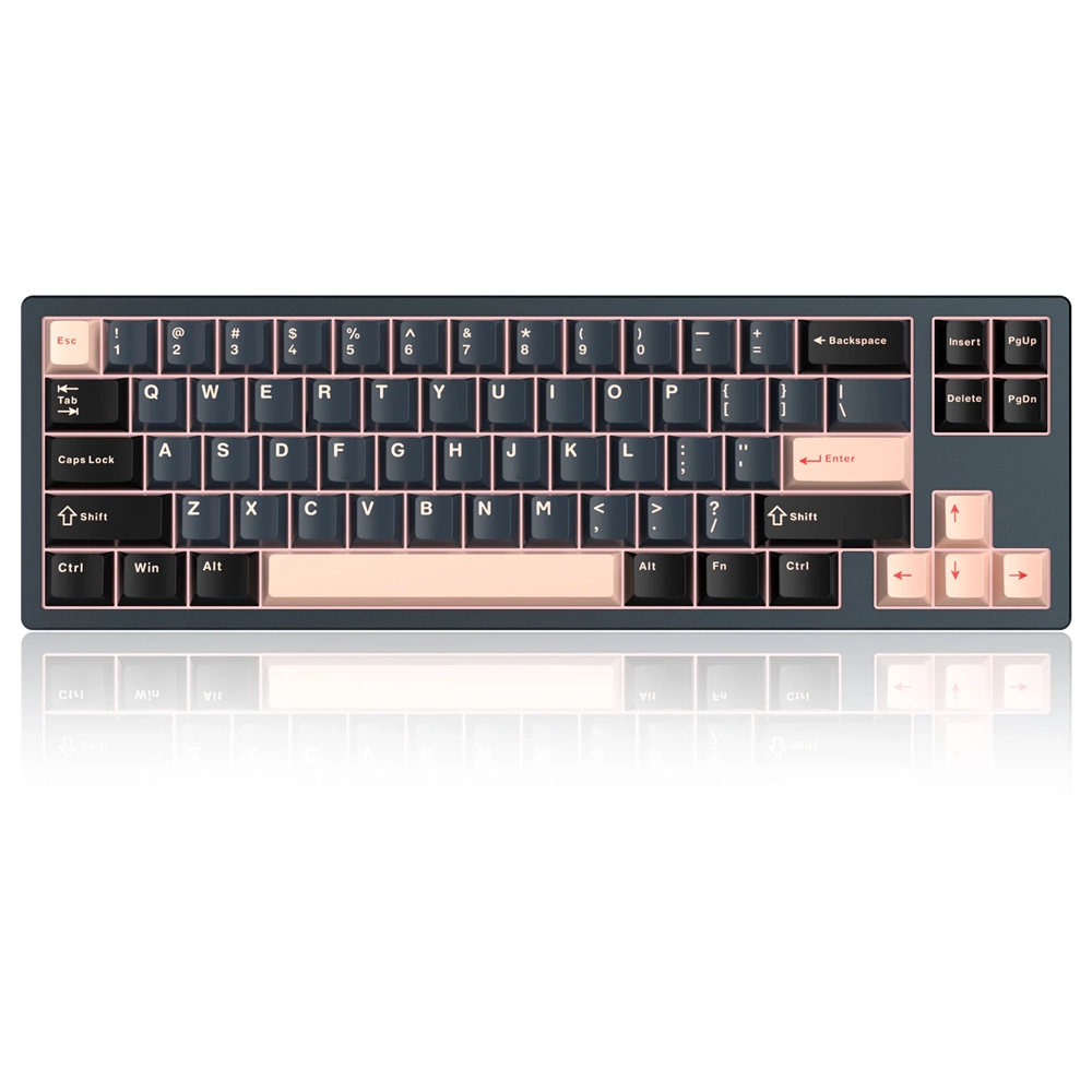 MAGEGEE CAPTAIN72 MANYETIK KABLOLU RGB HOT SWAP CNC SIYAH GAMING KLAVYE