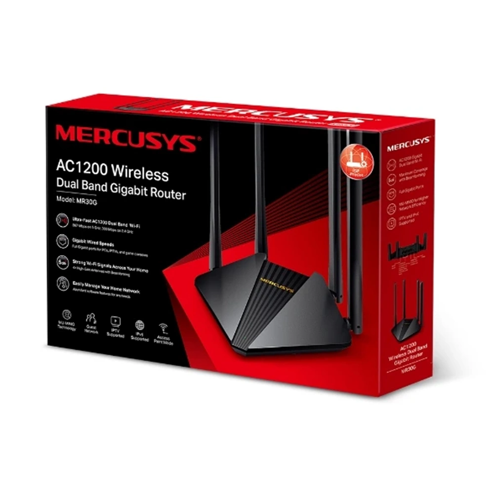 TP LINK MERCUSYS MR30G WI-FI6 DUALBAND ROUTER