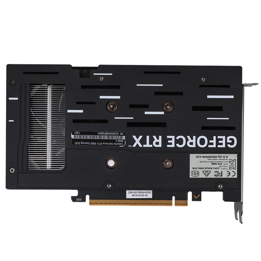 COLORFUL GAMING DUO RTX 5060 8GB GDRR7 128 BIT EKRAN KARTI