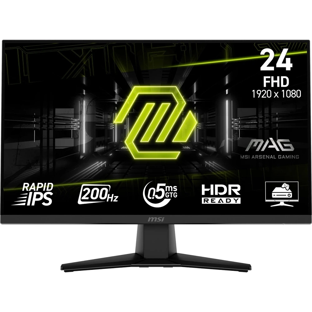 MSI MAG 242F 23.8¨ 200Hz 0.5ms Freesync Full HD Flat Rapid IPS Gaming Monitör