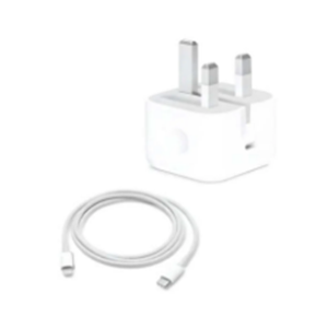 APPLE 25W USB-C POWER ADAPTER - USB-C TO LIGHTNING CABLE