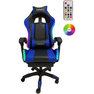 D19-A GAMING KOLTUK AYAK DESTEKLİ RGB