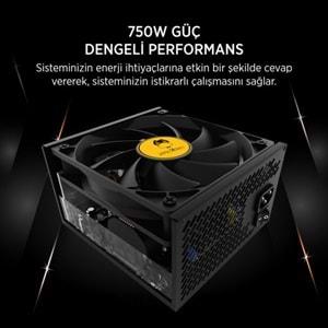 James Donkey JDP750 APFC 12CM 750W Bronze 80+ Power Supply