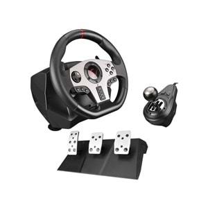 RAMPAGE V902 GAMING OYUNCU PEDAL/VİTES/DIREKSIYON SETI PC UYUMLU