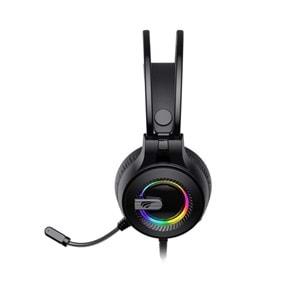 GAMENOTE H2040D SIYAH KULAKLIK GAMING RGB