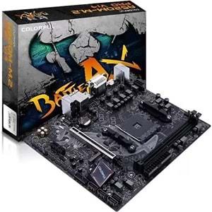 COLORFUL BATTLE- AX B450M-KM2 V14 DDR4 mATX AM4 3200 MHZ