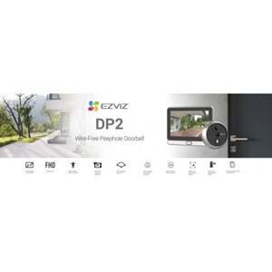 Ezviz Kablosuz Gözetleme Deliği Kapı Zili DP2