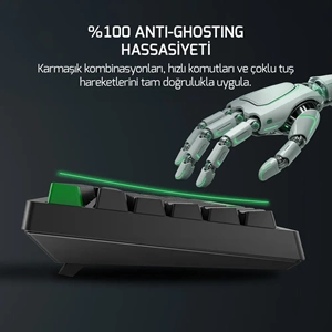 GAMEPOWER TIRUS HE80 8K KABLOLU RGB MANYETİK GAMING KLAVYE