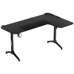 TWISTED MINDS RGB WARRIOR L ŞEKİLLİ OYUNCU MASASI