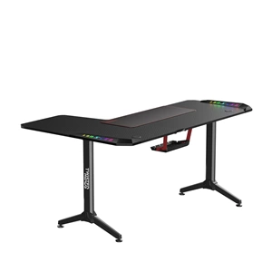 TWISTED MINDS RGB WARRIOR L ŞEKİLLİ OYUNCU MASASI