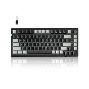 MAGEGEE SKY81 MEKANIK RGB KABLOLU GAMING KLAVYE HOT SWAP-GRI SIYAH