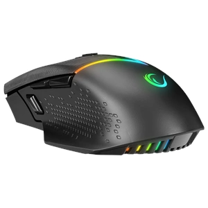 RAMPAGE DROP M3 V2 KABLOSUZ 24000 DPI SIYAH RGB SARJLI GAMING MOUSE