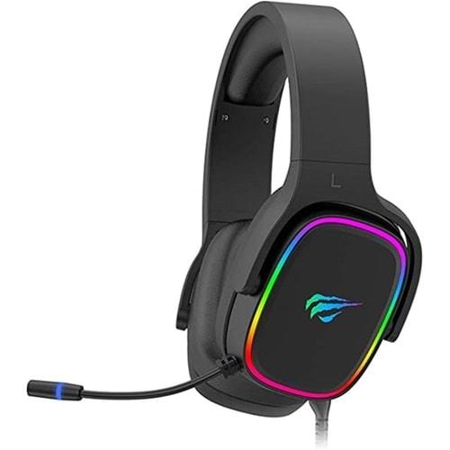 GAMENOTE H2029U WIRED RGB GAMING HEADSET BLACK
