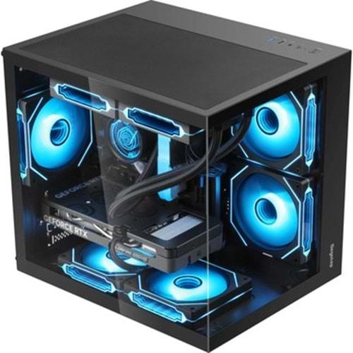GAMING PC AMD RYZEN 5-7500F 16 GB DDR5 RAM 8 GB RTX 5050 512 GB SSD 650W