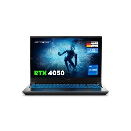 ERAZER CRAWLER E50İ MD600013 i7-12650H 16GB RAM 512 GB SSD RTX4050 15.6