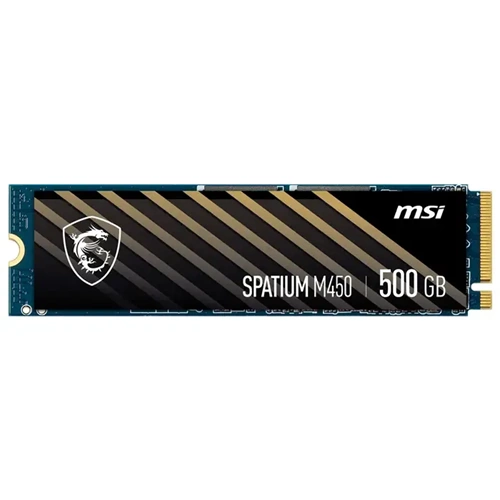 MSI Spatium M450 500GB 3600/2300MB/sn PCIe 4.0 NVMe M.2 SSD Disk