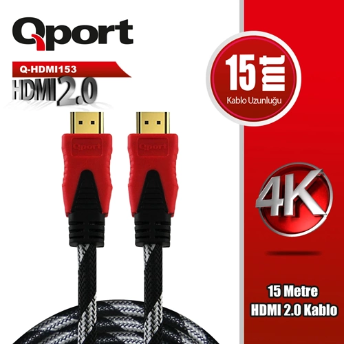 QPORT 15M HDMI KABLO