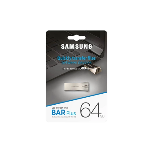 SAMSUNG BAR PLUS USB 3.1 300MB/s 64GB FLASH DISK