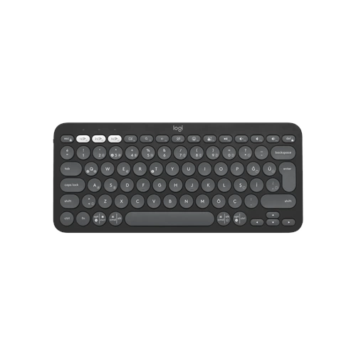LOGITECH K380S PEBBLE BLUETOOTH GRAFIT KLAVYE
