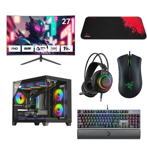 LANSMAN GAMING BUNDLE RYZEN5-7500F 32 GB RAM 1 TB SSD RTX 5060Ti 750W