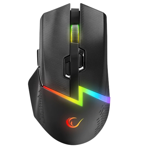 RAMPAGE DROP M3 V2 KABLOSUZ 24000 DPI SIYAH RGB SARJLI GAMING MOUSE